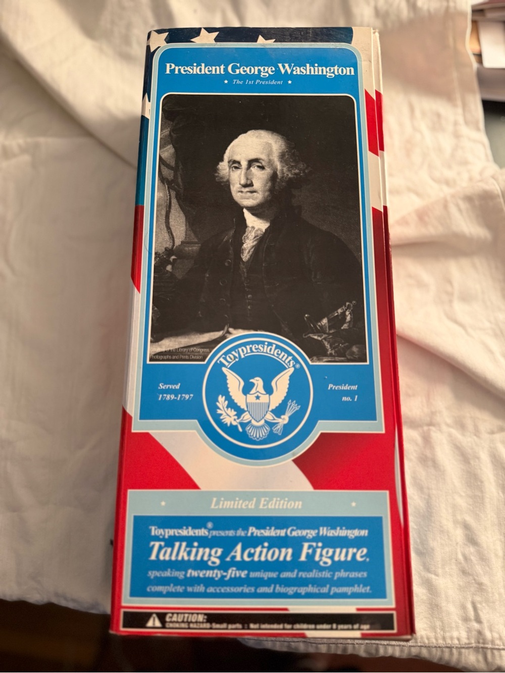 George Washington Kids' Historical Cape in Red, White & Blue - Limited Edition